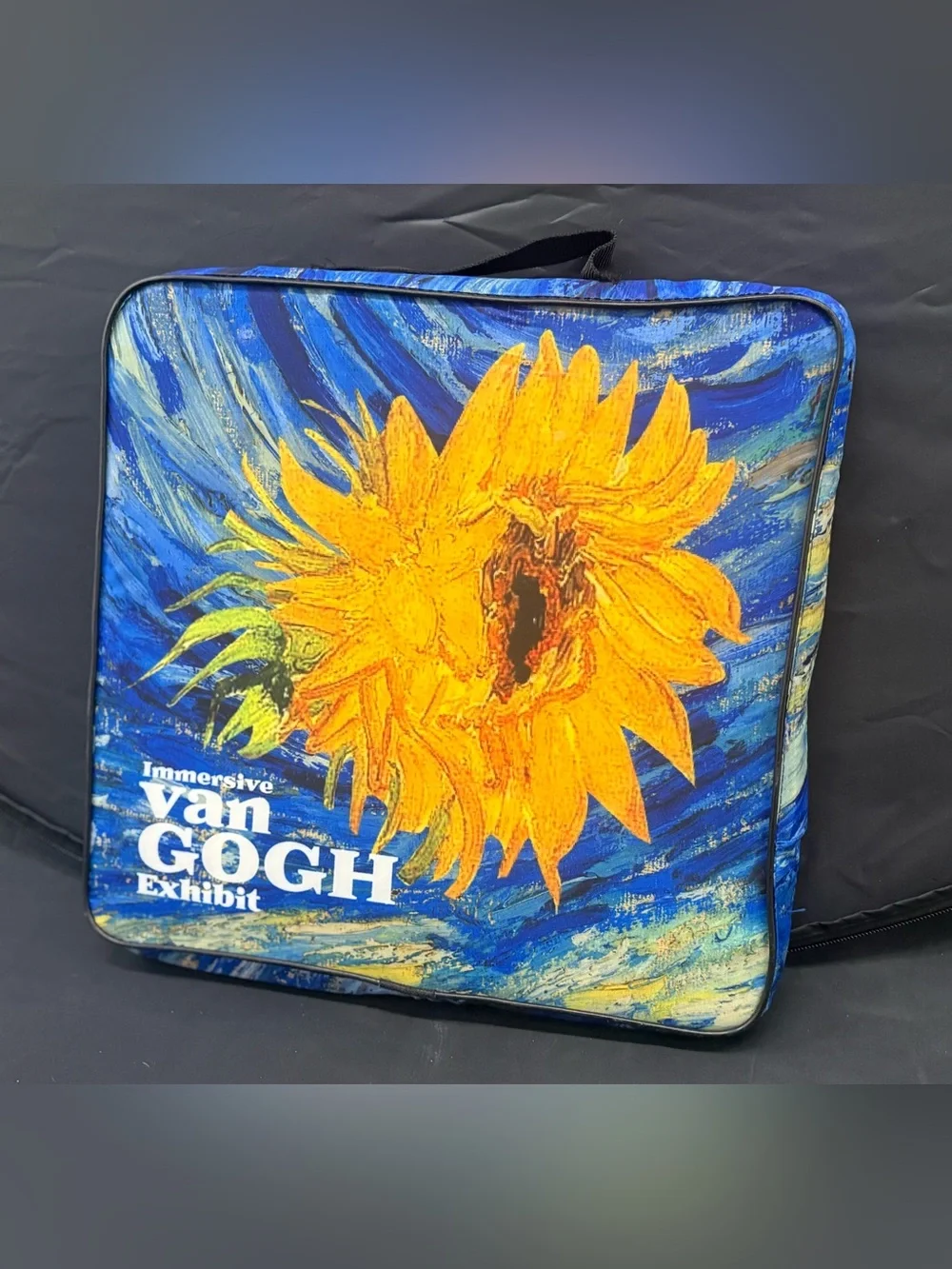 Immersive Van Gogh Sunflower Foam Seat